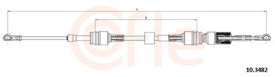 Cable Pull, manual transmission COFLE 10.3482