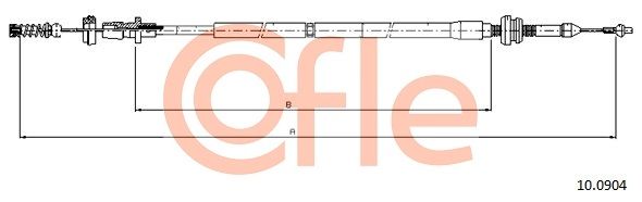 COFLE 10.0904 Accelerator Cable
