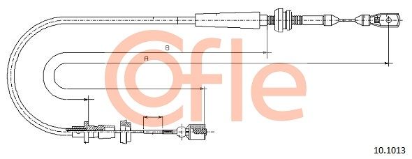 COFLE 10.1013 Accelerator Cable