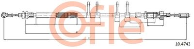 Cable Pull, parking brake COFLE 10.4743
