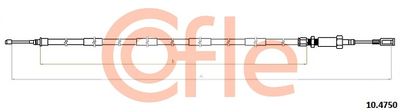 Cable Pull, parking brake COFLE 10.4750