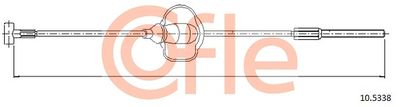 Cable Pull, parking brake COFLE 10.5338