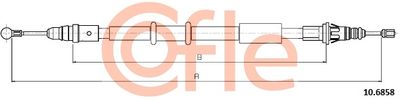 Cable Pull, parking brake COFLE 10.6858
