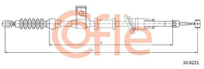 Cable Pull, parking brake COFLE 10.8221