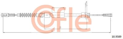 Cable Pull, parking brake COFLE 10.9589