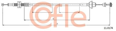Accelerator Cable COFLE 11.0174