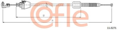 Accelerator Cable COFLE 11.0271