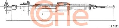 Accelerator Cable COFLE 11.0282