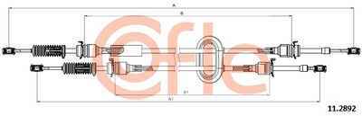 Cable Pull, manual transmission COFLE 11.2892