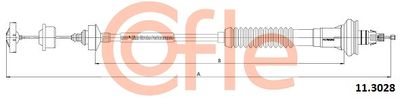 Cable Pull, clutch control COFLE 11.3028