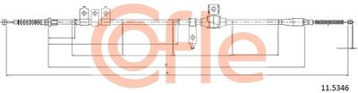 Cable Pull, parking brake COFLE 11.5346