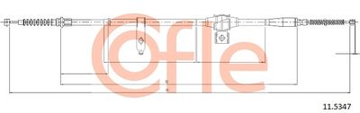 Cable Pull, parking brake COFLE 11.5347
