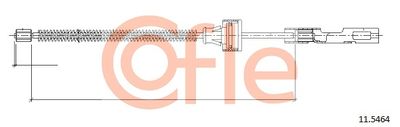 Cable Pull, parking brake COFLE 11.5464
