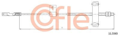 Cable Pull, parking brake COFLE 11.5565