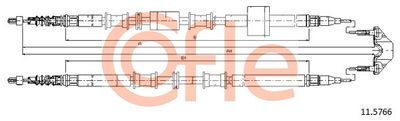 Cable Pull, parking brake COFLE 11.5766