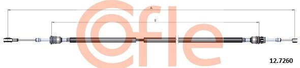 COFLE 12.7260 Cable Pull, manual transmission