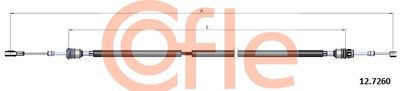 Cable Pull, manual transmission COFLE 12.7260