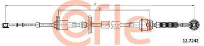 Cable Pull, manual transmission COFLE 12.7242
