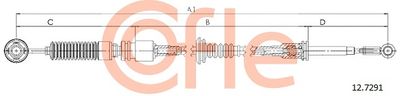 Cable Pull, manual transmission COFLE 12.7291