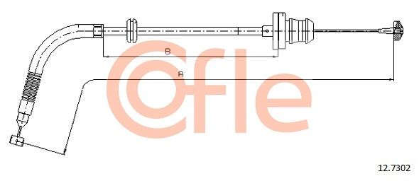 COFLE 12.7302 Accelerator Cable