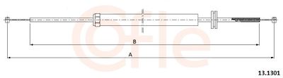Bonnet Cable COFLE 13.1301