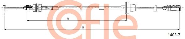 COFLE 1403.7 Accelerator Cable
