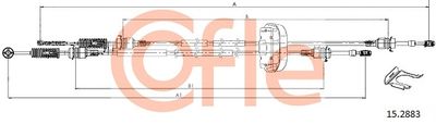 Cable Pull, manual transmission COFLE 15.2883