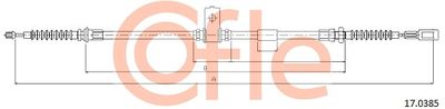 Cable Pull, parking brake COFLE 17.0385