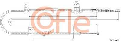 Cable Pull, parking brake COFLE 17.1228