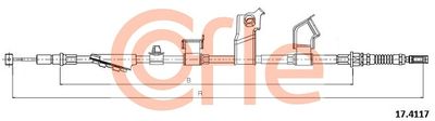 Cable Pull, parking brake COFLE 17.4117
