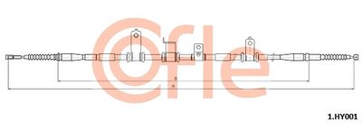 Cable Pull, parking brake COFLE 1.HY001