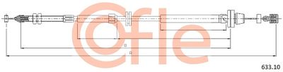Accelerator Cable COFLE 633.10