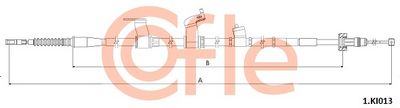 Cable Pull, parking brake COFLE 92.1.KI013