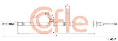 Cable Pull, parking brake COFLE 92.1.KI014