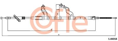 Cable Pull, parking brake COFLE 92.1.KI018