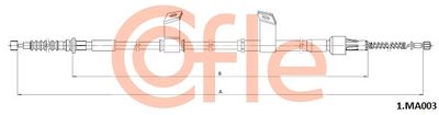 Cable Pull, parking brake COFLE 92.1.MA003