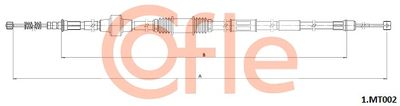 Cable Pull, parking brake COFLE 92.1.MT002