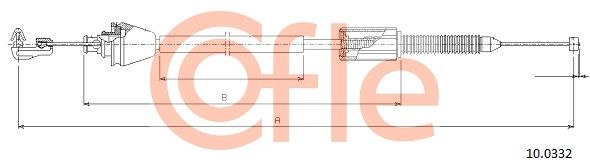 COFLE 92.10.0332 Accelerator Cable