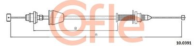 Accelerator Cable COFLE 92.10.0391