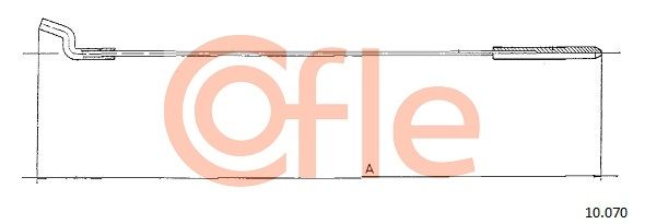 COFLE 92.10.070 Accelerator Cable