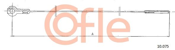 COFLE 92.10.075 Accelerator Cable