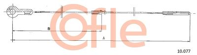 Accelerator Cable COFLE 92.10.077