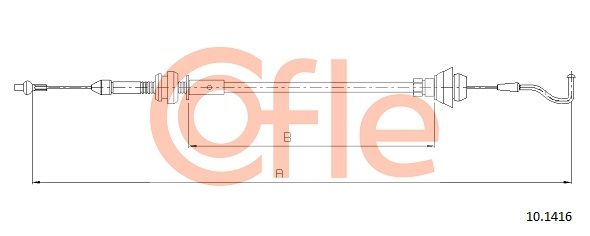 COFLE 92.10.1416 Accelerator Cable