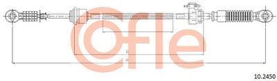 Cable Pull, manual transmission COFLE 92.10.2450