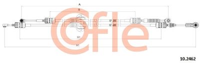 Cable Pull, manual transmission COFLE 92.10.2462