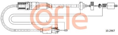 Cable Pull, clutch control COFLE 92.10.2967