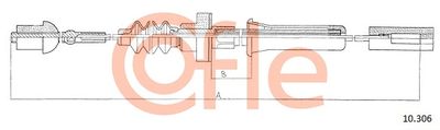 Cable Pull, clutch control COFLE 92.10.306