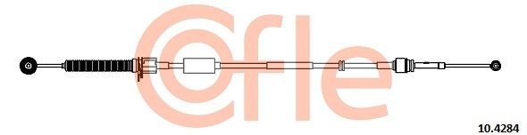 COFLE 92.10.4284 Cable Pull, manual transmission