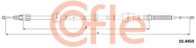 Cable Pull, parking brake COFLE 92.10.4450