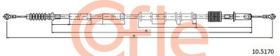 Cable Pull, parking brake COFLE 92.10.5170